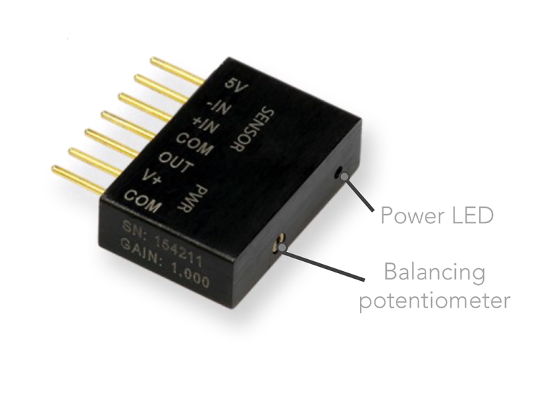 Unit Features - Strain Gauge Signal Conditioner